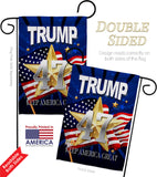 Trump 47 Keep America Great - Patriotic Americana Vertical Impressions Decorative Flags HG192324 Made In USA