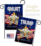 Trump 47 Keep America Great - Patriotic Americana Vertical Impressions Decorative Flags HG192324 Made In USA