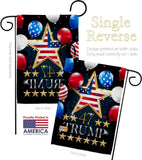 47 Trump - Patriotic Americana Vertical Impressions Decorative Flags HG192327 Made In USA