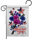 Memorial Bouquet - Patriotic Americana Vertical Impressions Decorative Flags HG192542 Made In USA