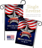 Memorial Day Star - Patriotic Americana Vertical Impressions Decorative Flags HG192546 Made In USA