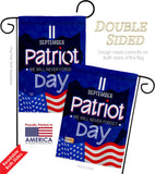 September 11 Patriot Day - Patriotic Americana Vertical Impressions Decorative Flags HG192665 Made In USA