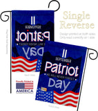 September 11 Patriot Day - Patriotic Americana Vertical Impressions Decorative Flags HG192665 Made In USA