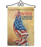 America United - Patriotic Americana Vertical Impressions Decorative Flags HG111061 Made In USA