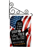 Faith is Taking MLK - Patriotic Americana Vertical Impressions Decorative Flags HG111094 Made In USA