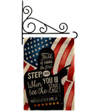 Faith is Taking MLK - Patriotic Americana Vertical Impressions Decorative Flags HG111094 Made In USA