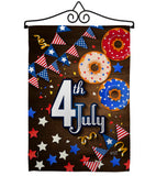 4th July - Patriotic Americana Vertical Impressions Decorative Flags HG137203 Made In USA