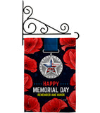 Honor Our Hero - Patriotic Americana Vertical Impressions Decorative Flags HG137497 Made In USA