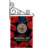 Honor Our Hero - Patriotic Americana Vertical Impressions Decorative Flags HG137497 Made In USA