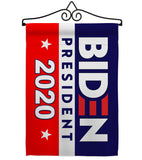 2020 Joe Biden - Patriotic Americana Vertical Impressions Decorative Flags HG170078 Made In USA