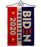 2020 Joe Biden - Patriotic Americana Vertical Impressions Decorative Flags HG170078 Made In USA