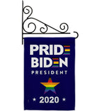 2020 Biden President - Patriotic Americana Vertical Impressions Decorative Flags HG170080 Made In USA