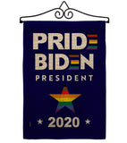 2020 Biden President - Patriotic Americana Vertical Impressions Decorative Flags HG170080 Made In USA