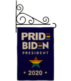 2020 Biden President - Patriotic Americana Vertical Impressions Decorative Flags HG170080 Made In USA