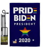 2020 Biden President - Patriotic Americana Vertical Impressions Decorative Flags HG170080 Made In USA