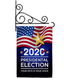 2020 Election - Patriotic Americana Vertical Impressions Decorative Flags HG170125 Made In USA