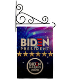 Biden Harris - Patriotic Americana Vertical Impressions Decorative Flags HG170126 Made In USA