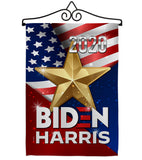 Vote for Biden - Patriotic Americana Vertical Impressions Decorative Flags HG170140 Made In USA