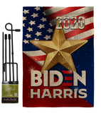 Vote for Biden - Patriotic Americana Vertical Impressions Decorative Flags HG170140 Made In USA