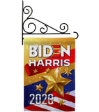 Biden Harris 2020 - Patriotic Americana Vertical Impressions Decorative Flags HG170141 Made In USA