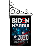 Biden for President - Patriotic Americana Vertical Impressions Decorative Flags HG170142 Made In USA