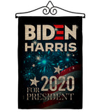 Biden for President - Patriotic Americana Vertical Impressions Decorative Flags HG170142 Made In USA