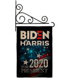 Biden for President - Patriotic Americana Vertical Impressions Decorative Flags HG170142 Made In USA