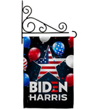 Biden Harris - Patriotic Americana Vertical Impressions Decorative Flags HG170143 Made In USA