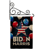 Biden Harris - Patriotic Americana Vertical Impressions Decorative Flags HG170143 Made In USA