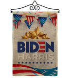 Biden Harris For 2020 - Patriotic Americana Vertical Impressions Decorative Flags HG170144 Made In USA