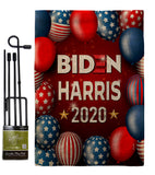 Joint Biden Harris - Patriotic Americana Vertical Impressions Decorative Flags HG170146 Made In USA