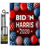 Joint Biden Harris - Patriotic Americana Vertical Impressions Decorative Flags HG170146 Made In USA