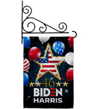 46 Biden Harris - Patriotic Americana Vertical Impressions Decorative Flags HG170158 Made In USA