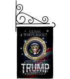 President Trump Best Ever - Patriotic Americana Vertical Impressions Decorative Flags HG170178 Made In USA