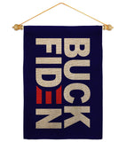 Buck Finden - Patriotic Americana Vertical Impressions Decorative Flags HG170205 Made In USA