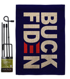 Buck Finden - Patriotic Americana Vertical Impressions Decorative Flags HG170205 Made In USA