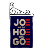 Joe Gotta Go - Patriotic Americana Vertical Impressions Decorative Flags HG170227 Made In USA