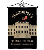 Traitor Joe's Sales - Patriotic Americana Vertical Impressions Decorative Flags HG170249 Made In USA