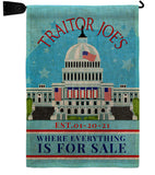 Traitor Joe's - Patriotic Americana Vertical Impressions Decorative Flags HG170250 Made In USA