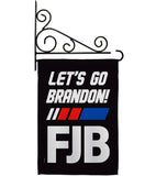FJB Go Brandon - Patriotic Americana Vertical Impressions Decorative Flags HG170256 Made In USA