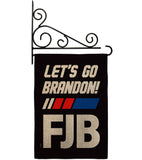 FJB Go Brandon - Patriotic Americana Vertical Impressions Decorative Flags HG170256 Made In USA