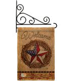 Welcome American Pride Reef - Patriotic Americana Vertical Impressions Decorative Flags HG191212 Made In USA