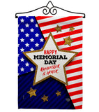 Honor Memorial - Patriotic Americana Vertical Impressions Decorative Flags HG192574 Made In USA