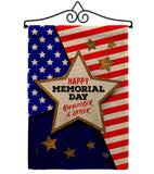 Honor Memorial - Patriotic Americana Vertical Impressions Decorative Flags HG192574 Made In USA