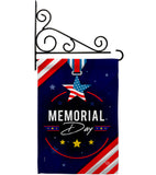 Memorial Day Honor - Patriotic Americana Vertical Impressions Decorative Flags HG192598 Made In USA