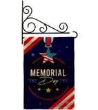 Memorial Day Honor - Patriotic Americana Vertical Impressions Decorative Flags HG192598 Made In USA