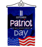 September 11 Patriot Day - Patriotic Americana Vertical Impressions Decorative Flags HG192665 Made In USA