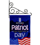 September 11 Patriot Day - Patriotic Americana Vertical Impressions Decorative Flags HG192665 Made In USA