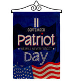 September 11 Patriot Day - Patriotic Americana Vertical Impressions Decorative Flags HG192665 Made In USA