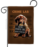 Crime Lab - Pets Nature Vertical Impressions Decorative Flags HG110002 Made In USA